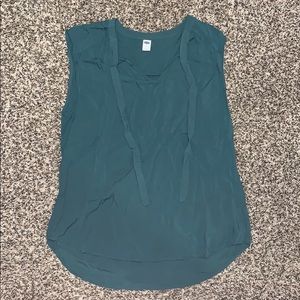 Old Navy Turquoise Sleeveless Top